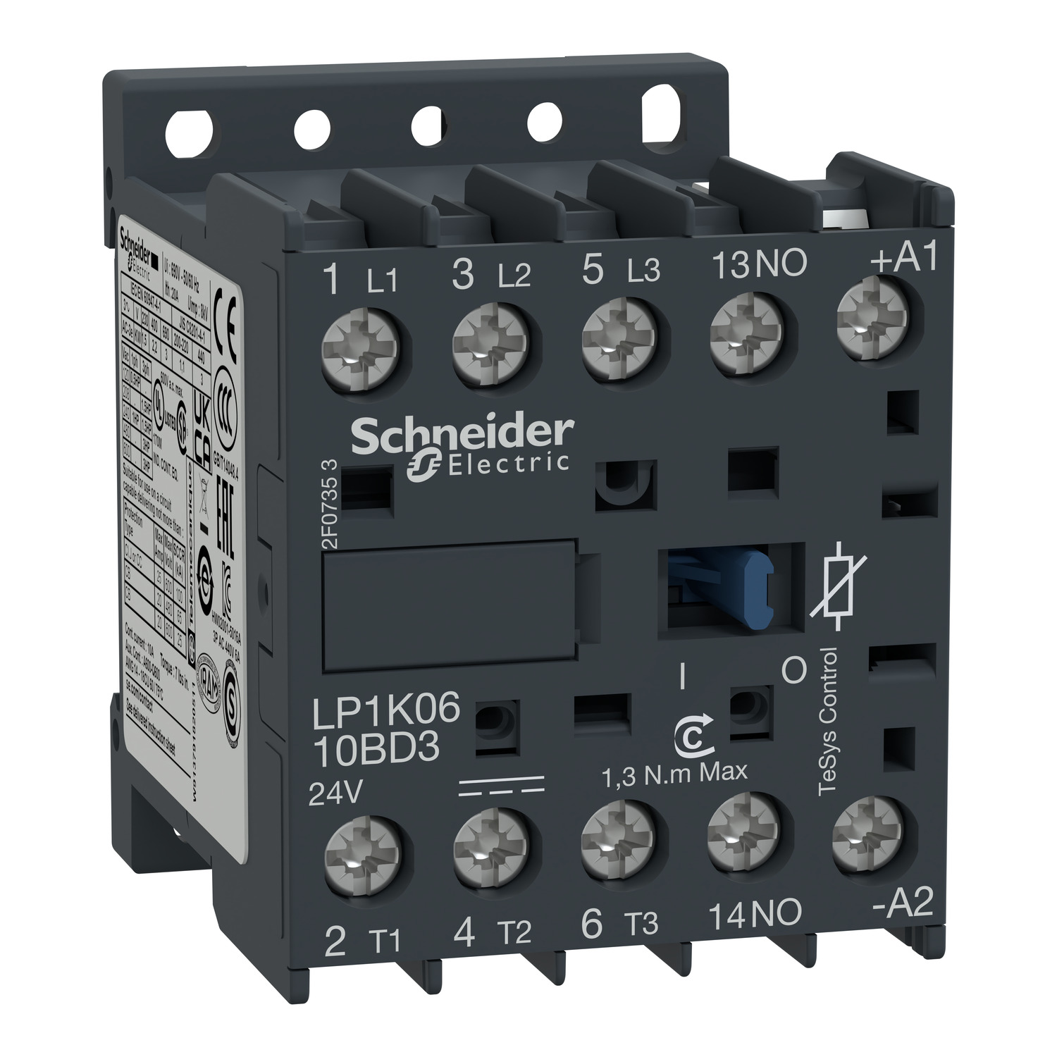 Schneider Electric LP1K0610BD3 Leistungsschütz 6A 24V GS