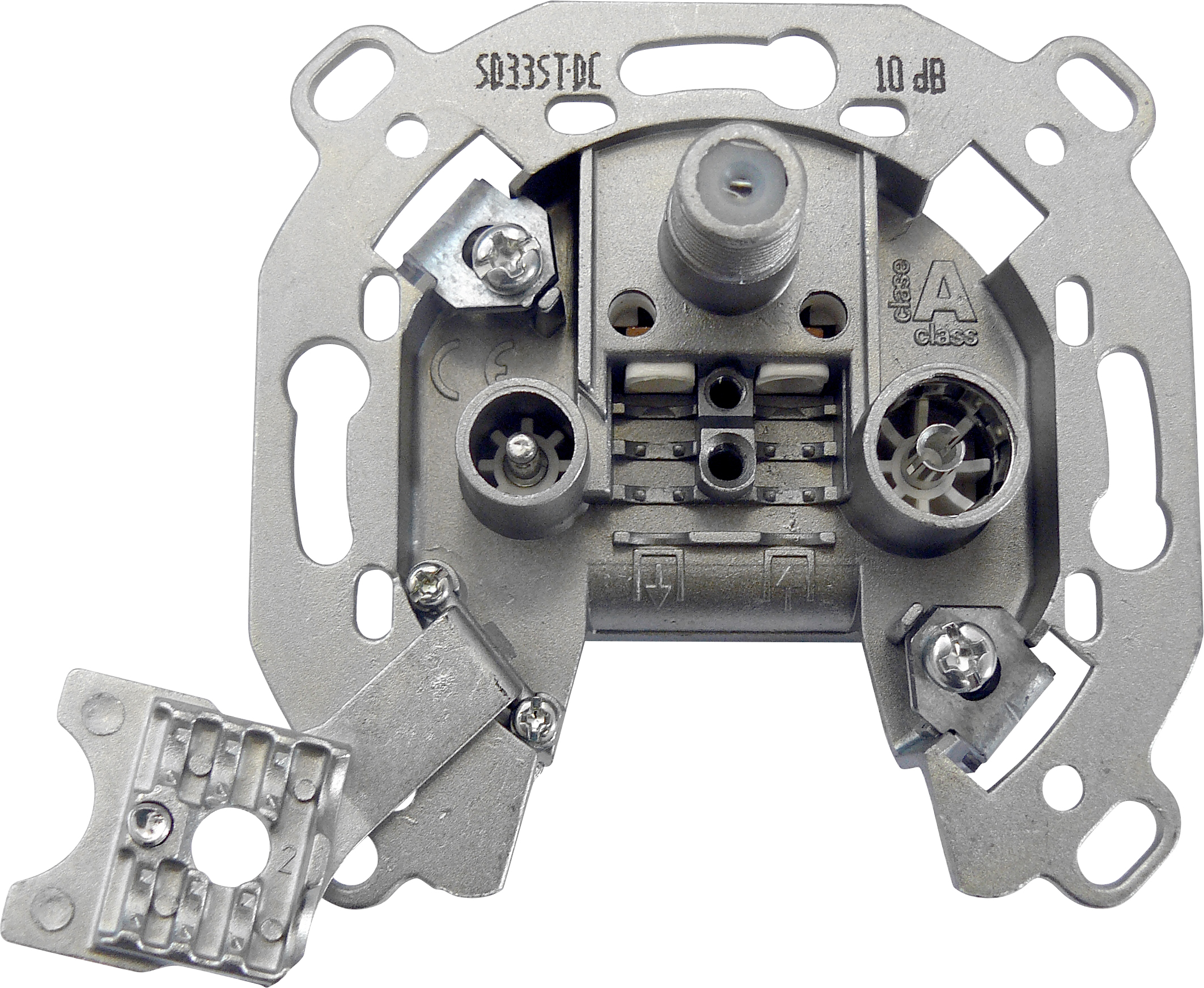 Televes SD33ST-DC Durchgangsdose 3-fach Stecktechnik AD 10dB