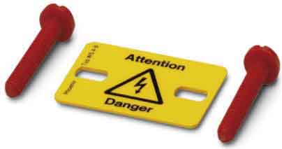 Phoenix Contact WS 3- 5 Warnschild