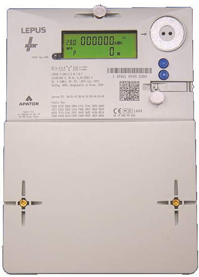 NZR 63621223 Drehstromzähler mME LEPUS, MID