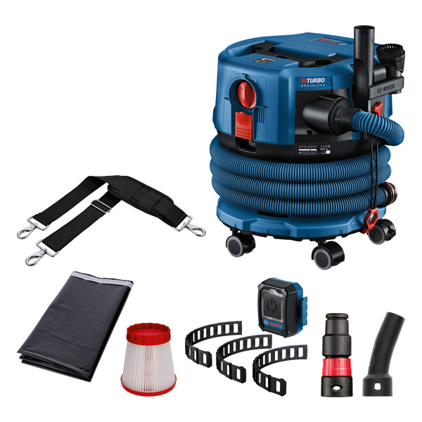 Bosch Power Tools 06019K2000 Akku-Staubsauger GAS 18V-12 MC