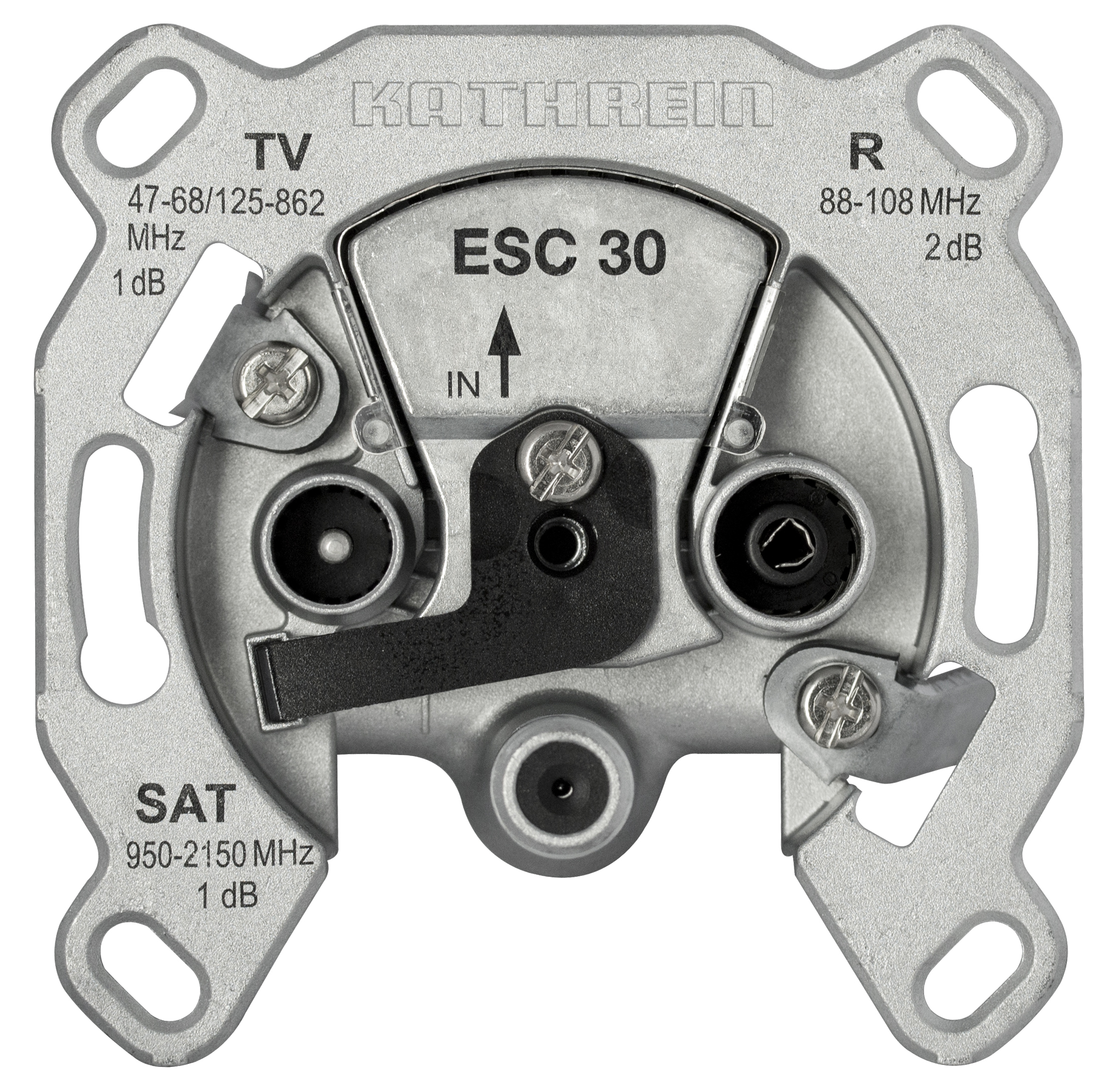 Kathrein ESC 30 SAT-Steckdose 3-fach Einzelanschlussdose