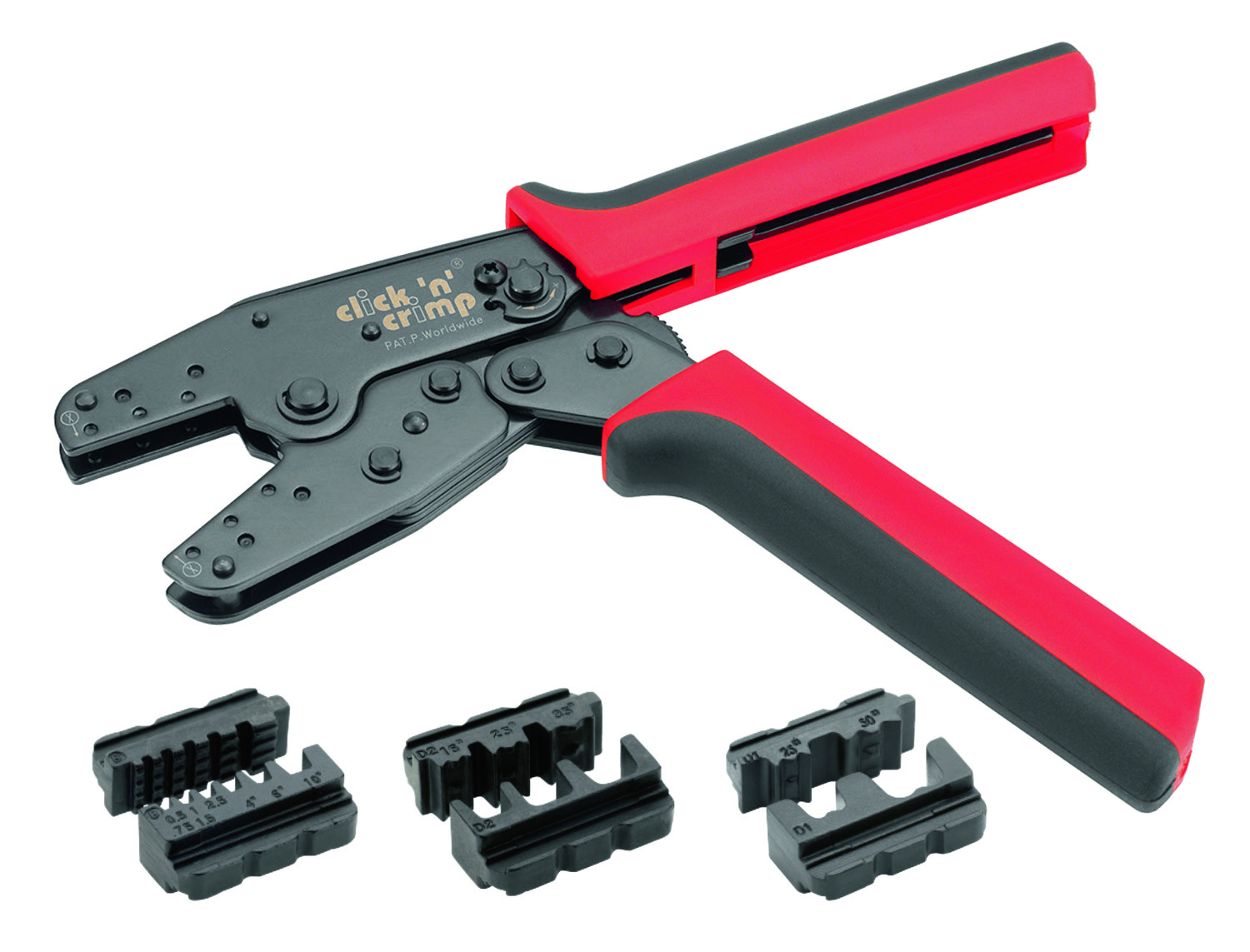 Cimco Werkzeuge 106838 Click"N"Crimp AE-Set 0,5-50 mm²