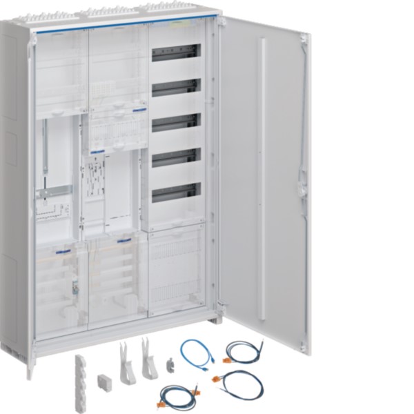 Hager ZB33SET15LS Komplettschrank 1ZP/RES/SG/VF-5rh