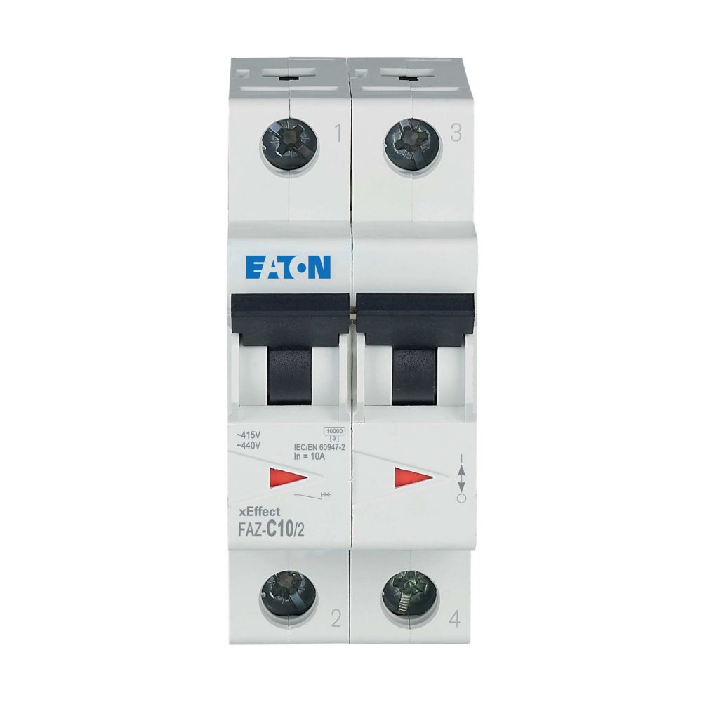 Eaton FAZ-C10/2 Leitungsschutzschalter C 10A, 2p