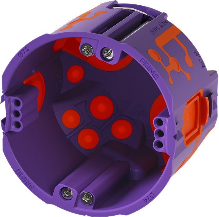 Primo P201-02 Hohlwand Schallschutzdose Qnect 62 mm