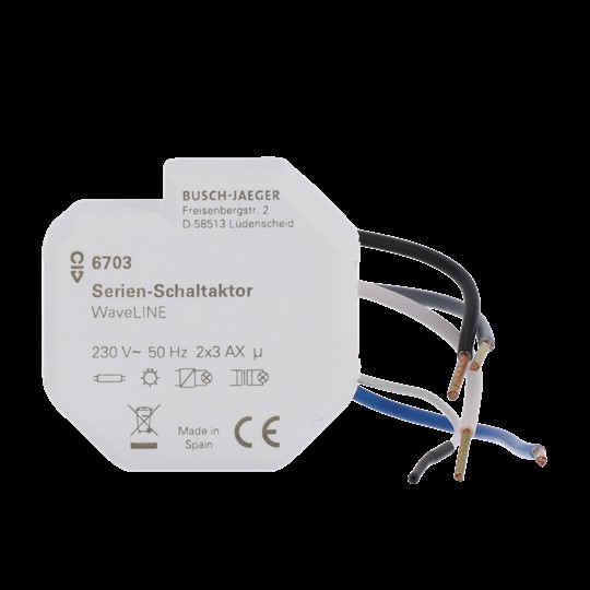 Busch-Jaeger 6703 Aktor 2-fach weiß