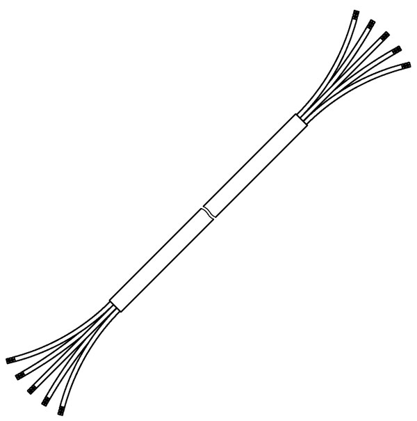 Pollmann HAL 5G/2,5 A2 3M Herdanschlußl. 5G/2,5 A2 3
