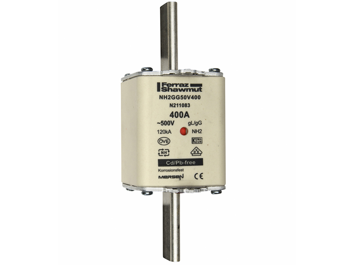 Mersen NH2GG50V400 NH-Sicherungseinsatz SF Gr.2 gG 400A/500V KM