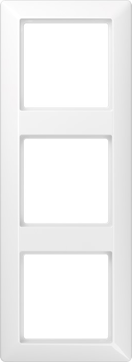 Jung AS 583 BF WW Rahmen 3-fach aws waage/senkrecht