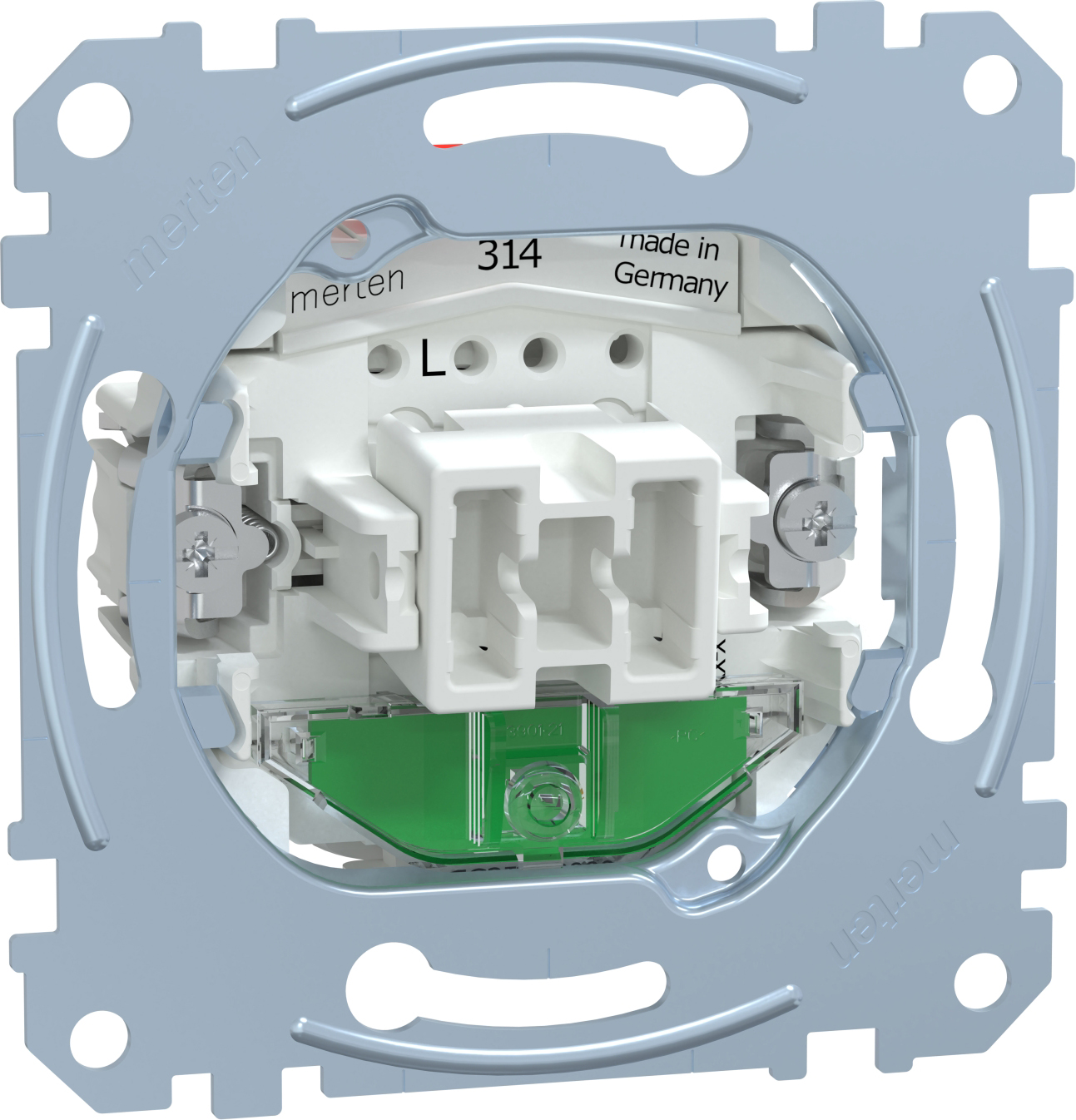 Merten MEG3136-0000 Aus/Wechselschalter-Eins. Orient.Licht 10A