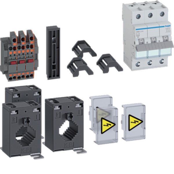Hager ZY1255LM Bestückungspaket für LM-Anw.