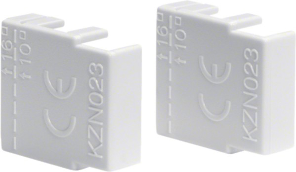 Hager KZN023 Endkapp f.Phasenschiene 2p. und 3p.