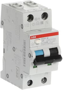 ABB Stotz S&J DS201MA-B16/0,03 FI/LS-Schalter 10kA,1p+N,B16,30mA