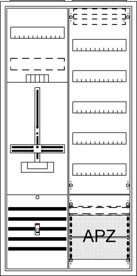 Striebel&John DA27BB Komplettschrank AP3Pkt.A271Z1V5A2