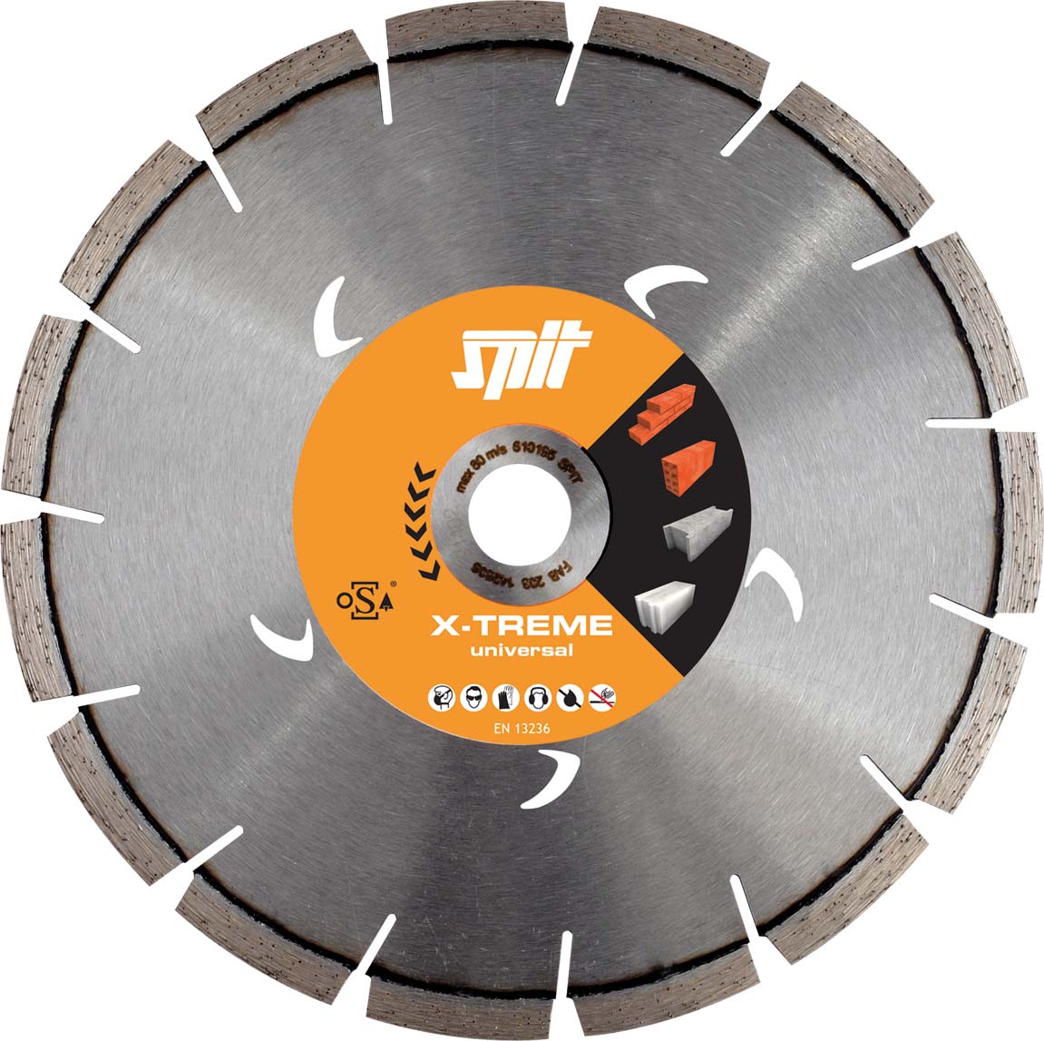 ITW Spit 610093 (VE2) Diamant-Trennscheibe 140mm Set X-Treme