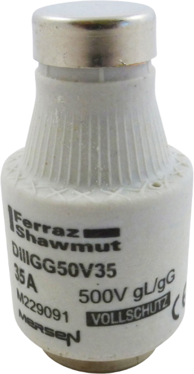 Mersen DIIIGG50V35 D-Sicherungseinsatz DIII gG 35A/500V