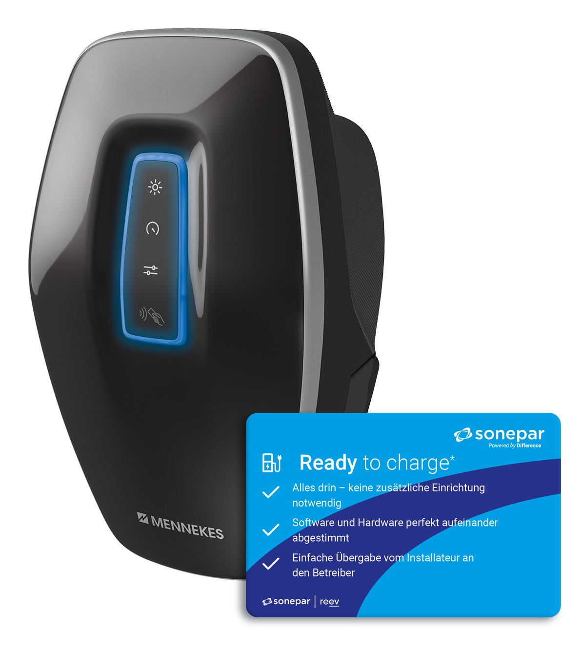 Mennekes E-Mobil. Gewerbewallbox AMTRON 4Business 780 22 T2