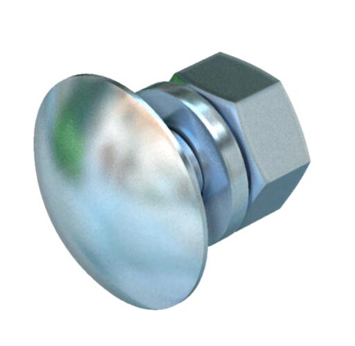 OBO Bettermann Vertr FRS 10x25 TPS F Flachrundschraube feuer.vz