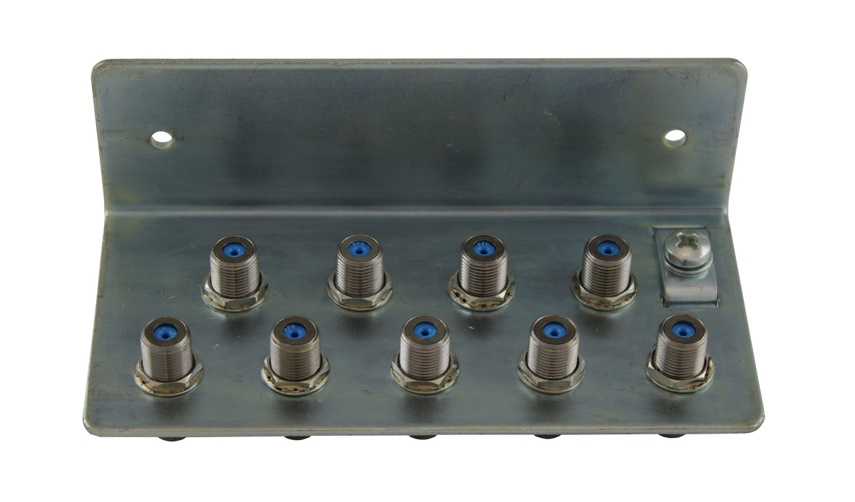 Televes ERD9N Erdungswinkel 9-fach für 9 HF-Kabel