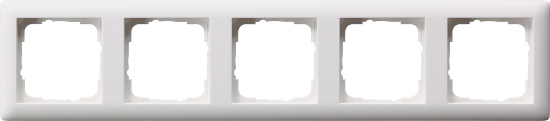 Gira 021504 Abdeckrahmen 5f.rws/mt bruchsicher