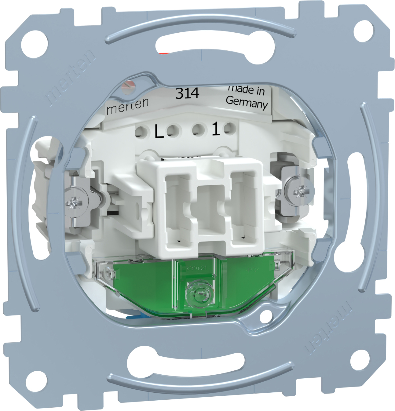 Merten MEG3106-0000 Wechsel-Kontrollschalter 1-pol.10AX 250V AC