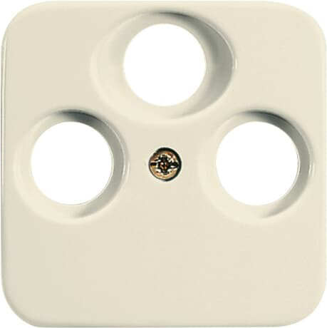 Busch-Jaeger 1743-03-212 Zentralscheibe ws m.3Anschl.Rad.TV/SAT