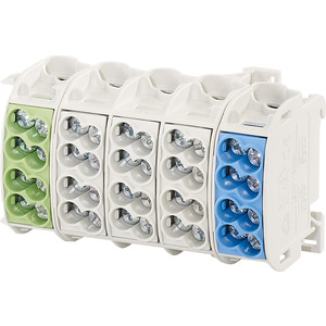 Hensel KKL 54 Hauptleiterabzweigklemme 5pol., 4x 1x25qmm