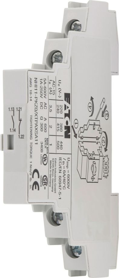 Eaton NHI11-PKZ0 Normal-Hilfsschalter 1S1Ö