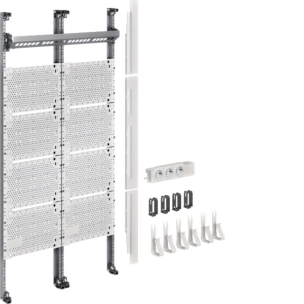 Hager UF32NW MM-Komplettfeld,univ.Z H1050mm,2-feldig