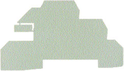 Weidmüller WAP WDL2.5/S Abschlußplatte 1,5mm beige
