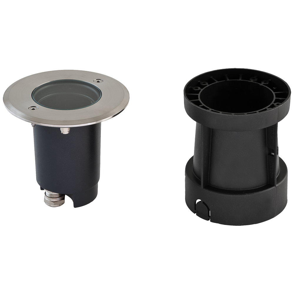 EVN Lichttechnik 679 235 Bodeneinbauleuchte V2A 230V GU10 35W