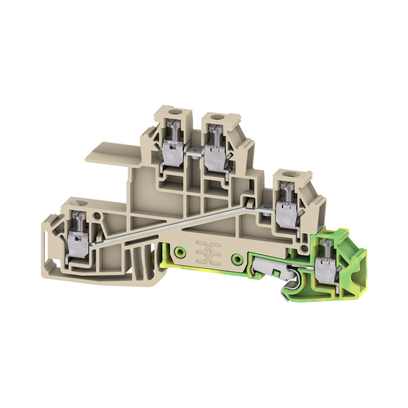 Weidmüller WDL 2.5/S/L/L/PE Verteilerklemme 84,5x6,1x49mm