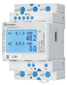 Finder 7M.38.8.400.0112 Energiezähler multifunktional