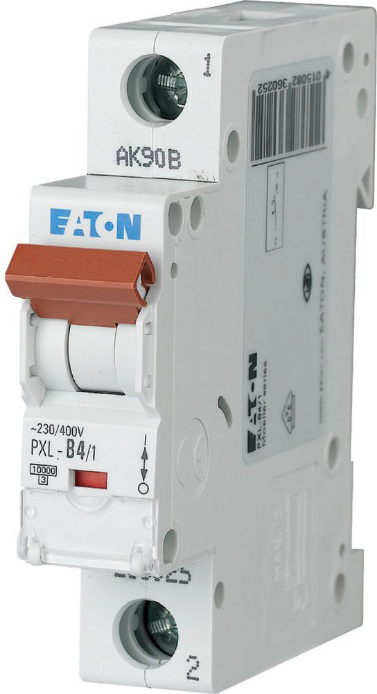 Eaton PXL-B4/1 Leitungsschutzschalter 4A, 1p, Charakter. B