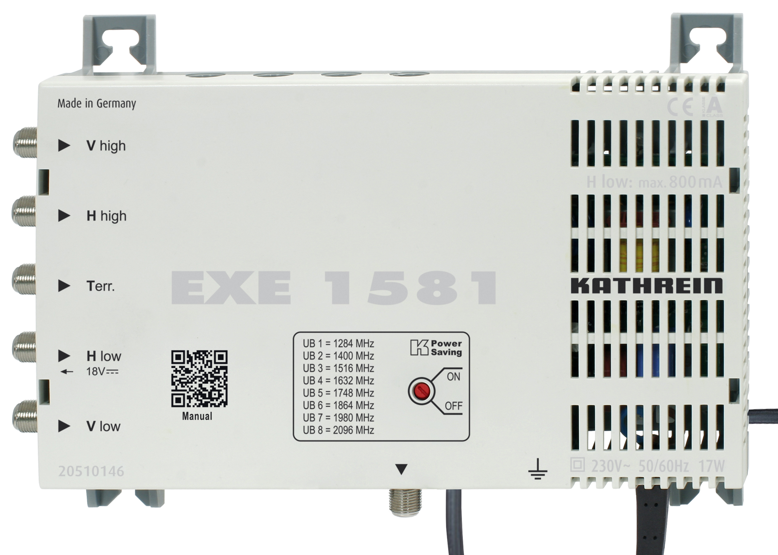 Kathrein EXE 1581 Multischalter 5 auf 4/8 kaskadierb