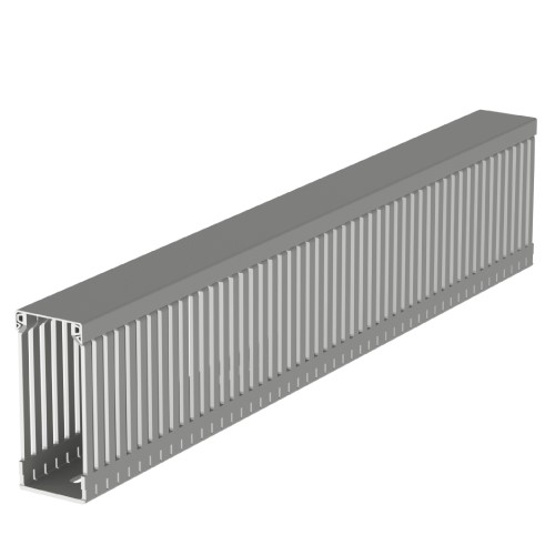 Unex 100.40.77 Verdrahtungskanal gr RAL7030 100x40