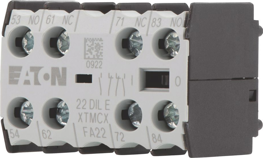 Eaton 22DILE Hilfsschalterbaustein 2S+2Ö,Zentral-Aufbau