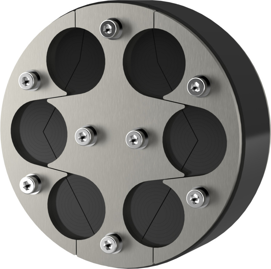 Hauff HRD 150-SG-6/8-35 Ringraumdichtung f. 6 Kabel D=8-35mm