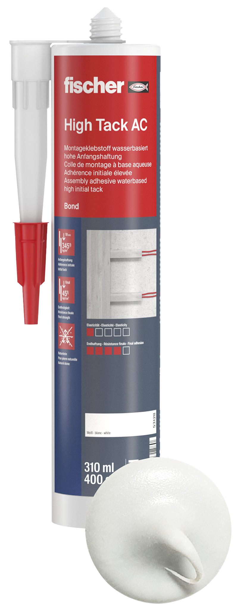 Fischer Deutschl. FIXITMK310 Montagekleber