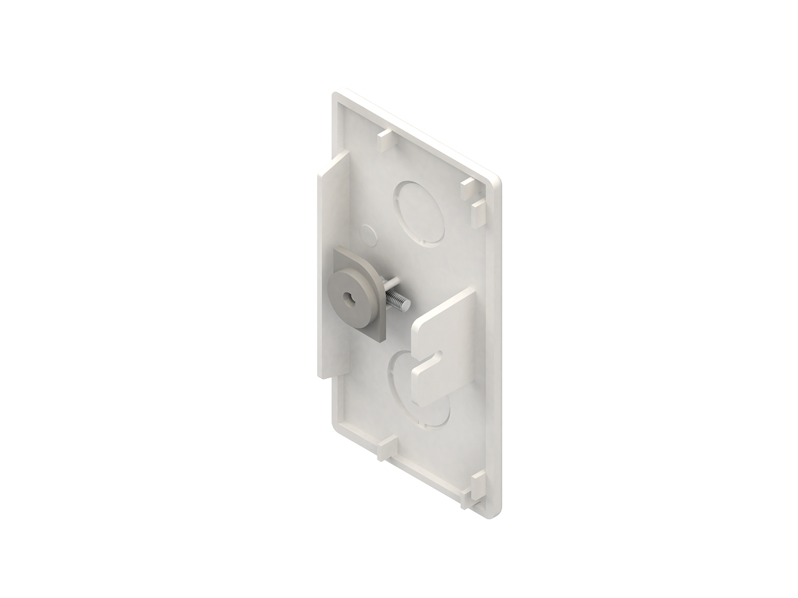 HKL EG60130.3 Endstück rws 60x130 RAL9010