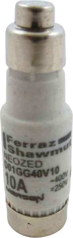 Mersen D01GG40V10 Sicherungseinsatz NEOZED D01 gG 10A/400V