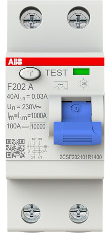 ABB Stotz S&J F202A-40/0,03 FI-Schutzschalter pro M Compact