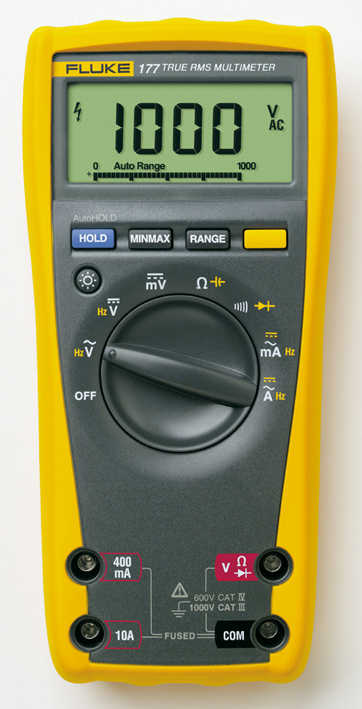 Fluke FLUKE-177 EGFID Echteffektiv-Multimeter m.Kapzität+Frequenz