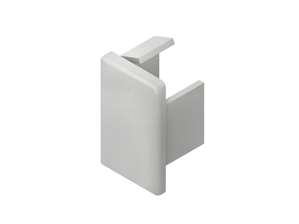 HKL E2030.3 Endstück rws 20x30 RAL9010