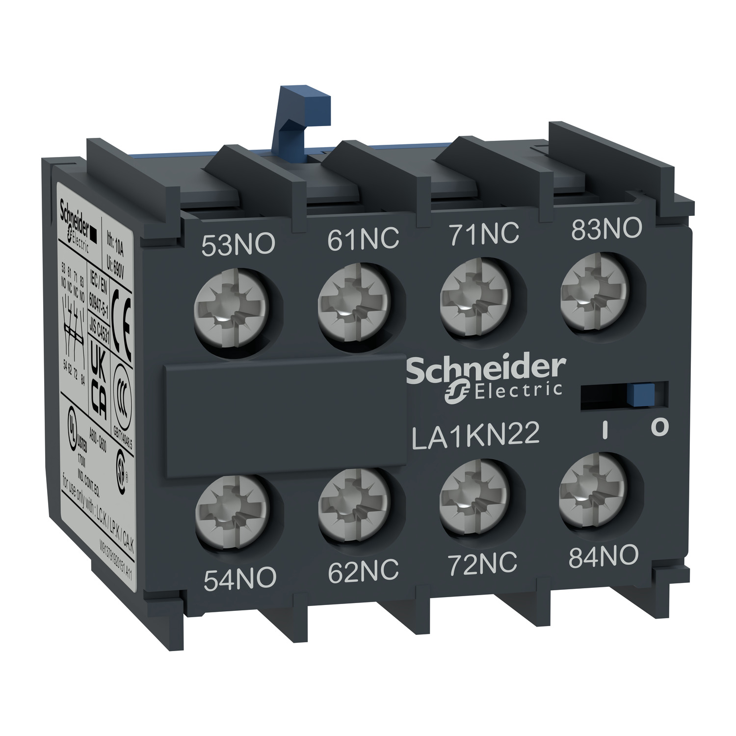 Schneider Electric LA1KN04 Hilfsschalterblock 4Ö