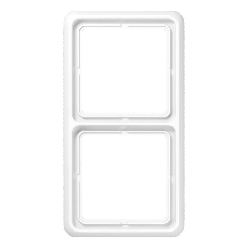 Jung CD 582 WU WW Rahmen 2-fach aws waage/senkrecht
