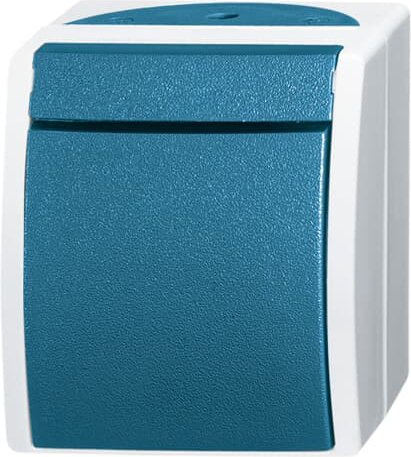 Busch-Jaeger 2601/7 W-53 Kreuzschalter AP