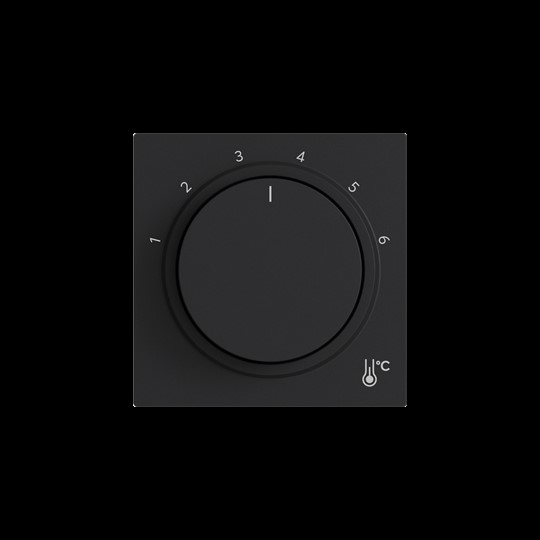 Busch-Jaeger 1794 R-45M Zentralscheibe rund mit Aufdruck "1..6"