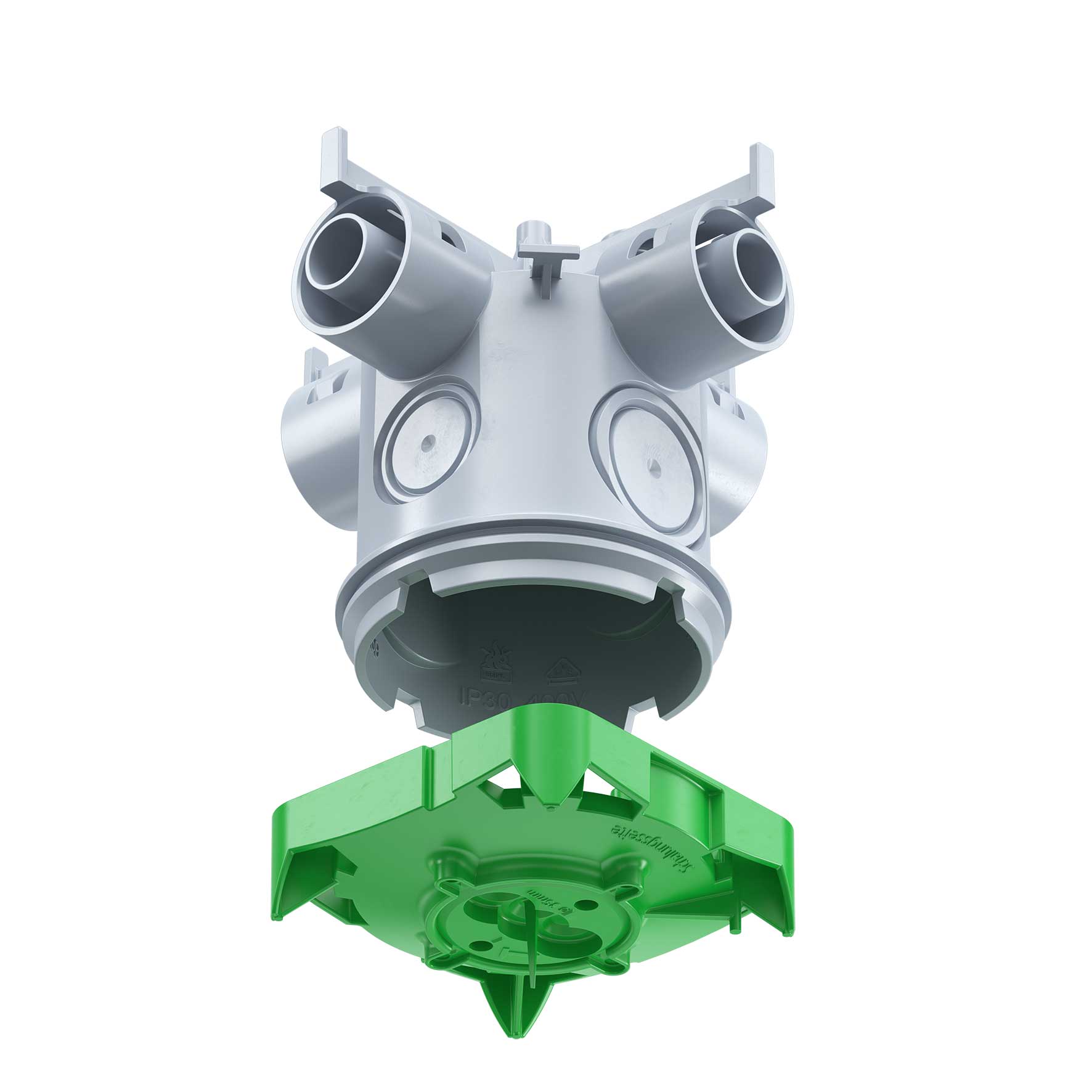 Kaiser 1245-62 Decken-Verbindungsdose 99mm,Auslass 35mm